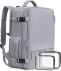 Beraliy Large Travel Backpack, Ailrline Approved Personal Item Bag, 17.3 Inch Laptop Backpack, 40L Carry On Travel Bag, Hiking Backpack, Casual Backpack, Dark Grey