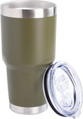 NORDAY | Tumbler with Lid - 30oz - Military Insulated Tumbler - Stainless Steel Tumblers - Double Wall Insulated Travel Coffee Mug for Car Cup Holder - Keeps Temperature for 24hr - Anti Spill Lid