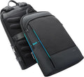 BOPai 15 inch Super Slim Laptop Backpack Men Anti Theft Waterproof Backpack Light Smart Business Computer Backpack Casual Daypack Black