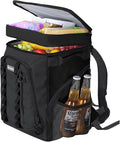 Beach Cooler Backpack for Men 36cans Insulated Backpack Cooler Lunch Bag for Women Camping Hiking Picnic Travel for 18 Hours Cooling 30L