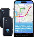 (2 Pack) Spytec GPS Smart Mini GPS Tracker for Vehicles Cars Trucks Loved Ones, Fleets, Hidden Tracker Device for Vehicles with Unlimited US and Worldwide Real-Time Tracking App - USA Made Tech