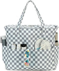 Waterproof Beach Tote Pool Bags for Women Ladies Extra Large Gym Tote Carry On Bag With Wet Compartment for Weekender Travel