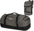 Ubon Large Duffel Bag Weekender Bags with Shoe Compartments 4-Way Sports Gym Backpack with Padded Straps Camping Traveling Duffle Bag