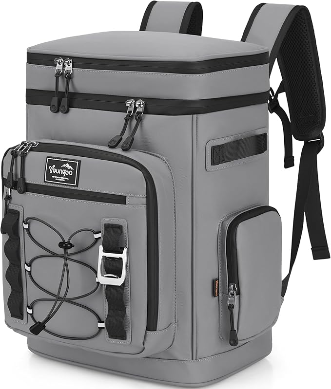 42Cans Cooler Backpack Insulated Leak Proof for Men & Women, Large Waterproof Backpack Cooler for Beach, Picnic, Outdoor, Leakproof, Multi-Functional