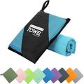 Microfiber Travel Towel, Soft Lightweight Quick Dry Towel, Super Absorbent Compact Travel & Sports & Beach Towels for Camping, Backpack, Gym, Swimming, Yoga, Hiking (XL:30"×60" -MarineBlue)