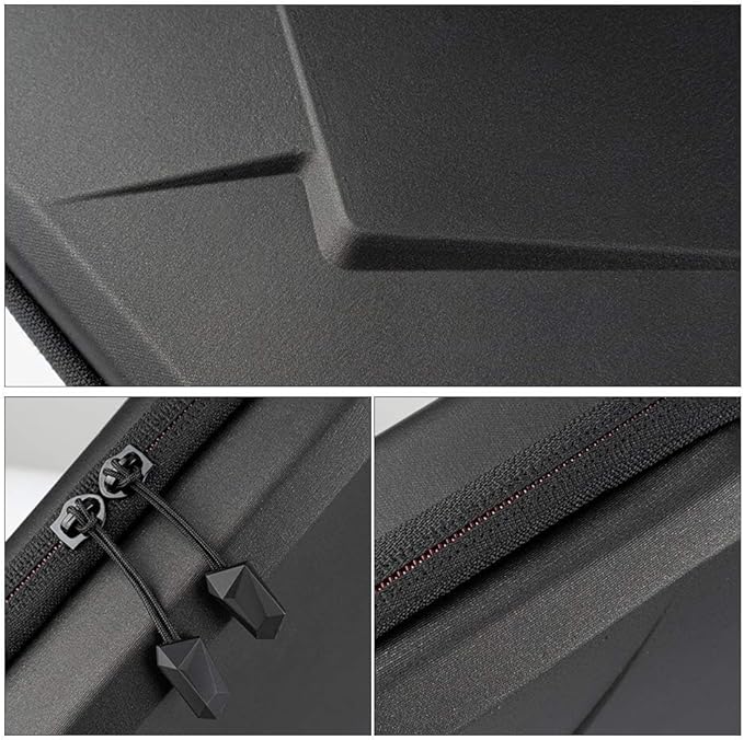 TELESIN Carrying Case Organizer for Go Pro Insta360 DJI Camera, with DYI Divider Waterproof Hard Protect Carry Bag for Hero 13 12 11 10 9 8 X2 X3 X4 X5 GO2 GO3 AKASO Selfie Stick Strap Accessory