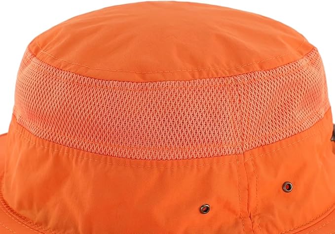 Home Prefer UPF 50+ Men's Sun Hat Wide Brim Bucket Hat UV Protection Hat for Mens Womens Beach Safari Gardening Golf Fishing