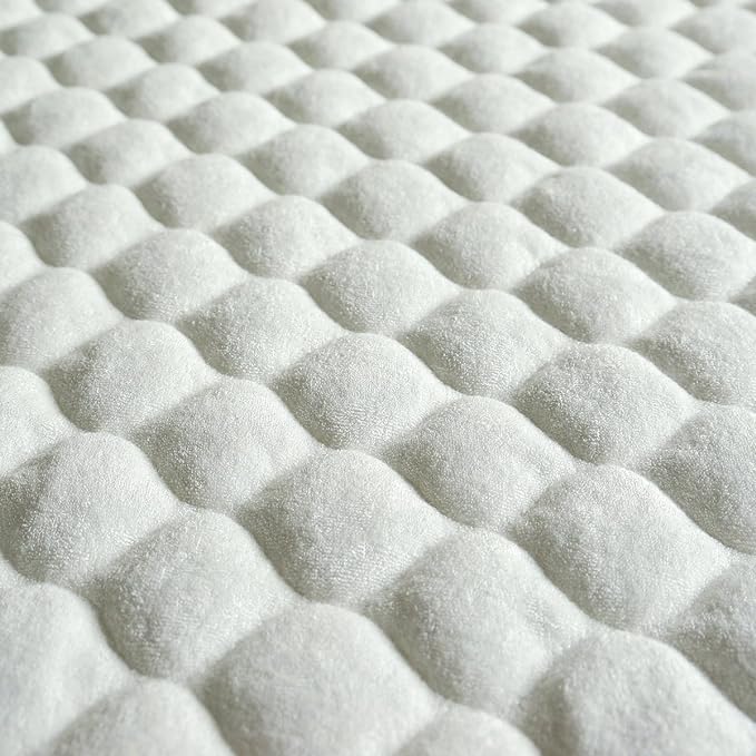 BlueSnail Quilted Thicker Waterproof Changing Pad Liners,3 Count(Snow White 13” x 27”)