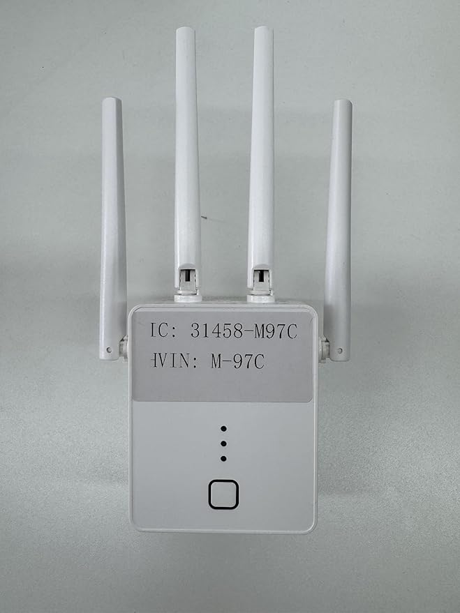WiFi Extender, 2024 Fastest WiFi Booster 1200Mbps Dual Band (5GHz/2.4GHz) WiFi Extenders Signal Booster for Home, WiFi Repeater with Ethernet Port Covers up to 10000sq. ft and 55 Devices