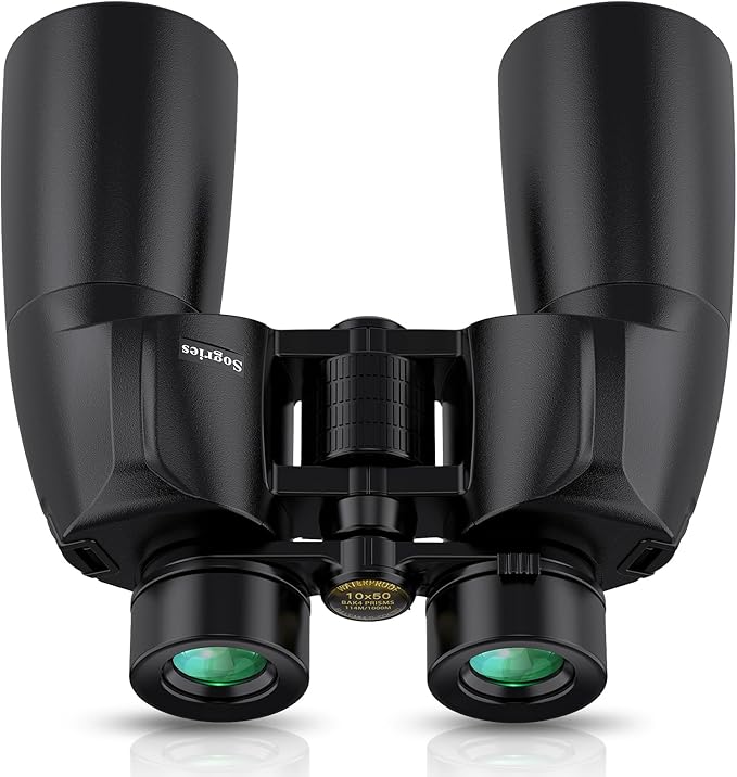 10x50 Binoculars for Adults - HD High Powered Binoculars for Bird Watching, IPX7 Waterproof Fogproof,Fully Multi-Coated BAK4 Prism Optics for Hunting,Travel