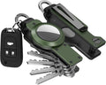 Key Organizer for Men/Women Compact Key Holder Minimalist Key Case Metal Key Chain Key Holder for Keychain Secures 2-6 Keys