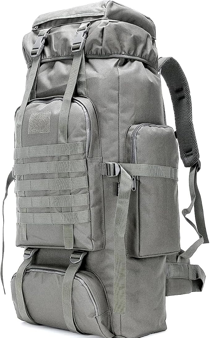 King'sGuard 70L Camping Hiking Backpack Tactical Backpack Military Molle Rucksack Backpack for Outdoor