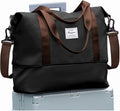 Travel Duffel Bag, Sports Tote Gym Bag, Shoulder Weekender Overnight Bag for Women