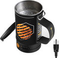 Electric Kettle, Portable Water Boiler for Coffee & Tea, 304 Stainless Steel Mini Tea Kettle, 500W Fast Boiling Water with Auto Shut-Off, Camping & Travel Essentials