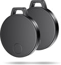 ST21 2-Pack, Keys Finder, Bluetooth Tracker and Item Locator for Keys, Bags, and More; Phone Finder, Android and iOS Compatible, Water Resistance, Replaceable Battery