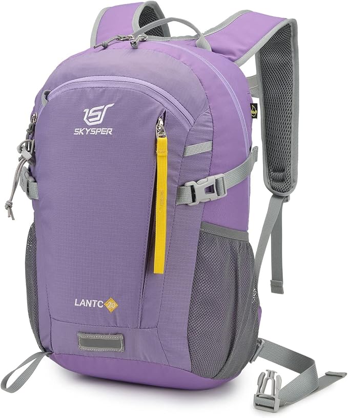 SKYSPER Small Hiking Backpack, 20L Lightweight Travel Backpacks Hiking Daypack for Women Men