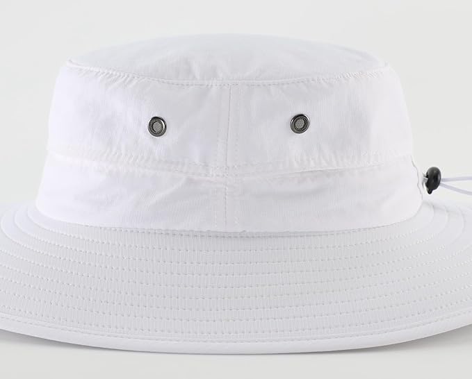 Home Prefer UPF50+ Mens Sun Hat Wide Brim Fishing Hat Sun Protection Beach Gardening Bucket Hat for Men Women