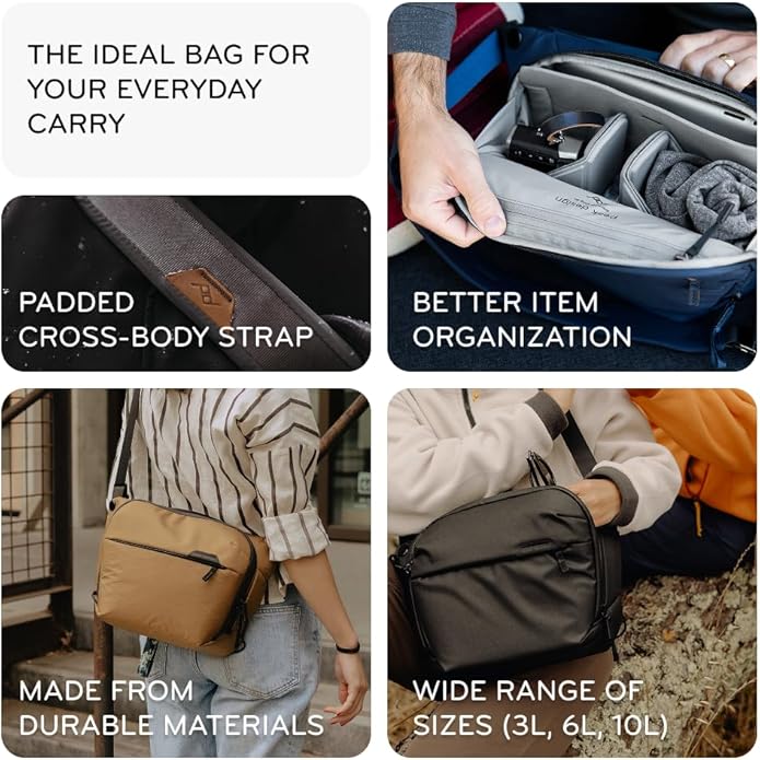 Peak Design Everyday Sling 3L, 6L and 10L