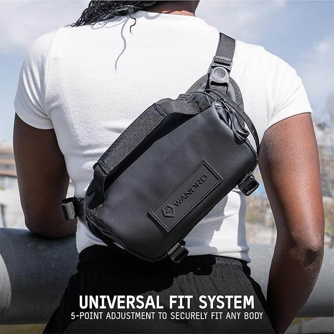 WANDRD ROGUE V1 3L Sling: Compact Camera Sling and Crossbody Bag with Fast Access, 3-Way Carry– Lightweight Everyday Bag Great for Travel, Photography, and Daily Use (Sedona Orange)