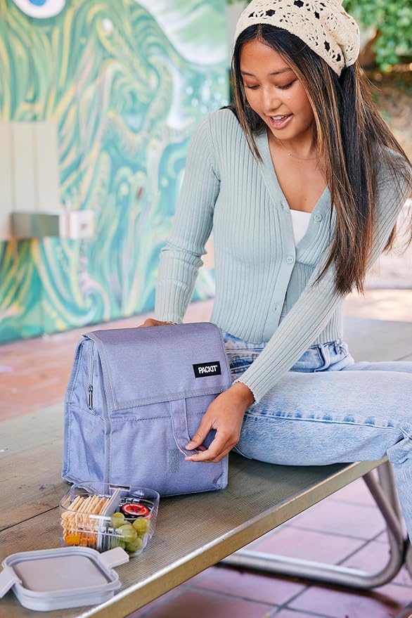 Freezable Lunch Bag, Unicorn Dream Pink