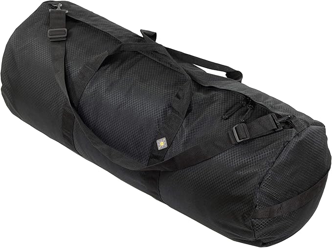 North Star Sports Foldable Duffle Bag for Travel, Gym & Outdoor Camping | Tough and Packable Sport Equipment Bag & Gear Organizer | Heavy Duty Large Duffel Bags for Traveling