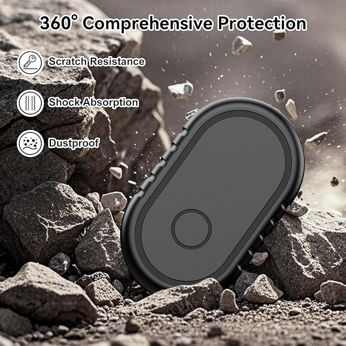 4 Pack for Samsung Smart Tag 2 Adhesive Mount, ABS Waterproof Case with 3M Adhesive Sticker Stick on Car/Bike/Luggage & More for Galaxy Smart Tag 2, Hidden Smarttag2 Full Protective Holder Anti-Lost