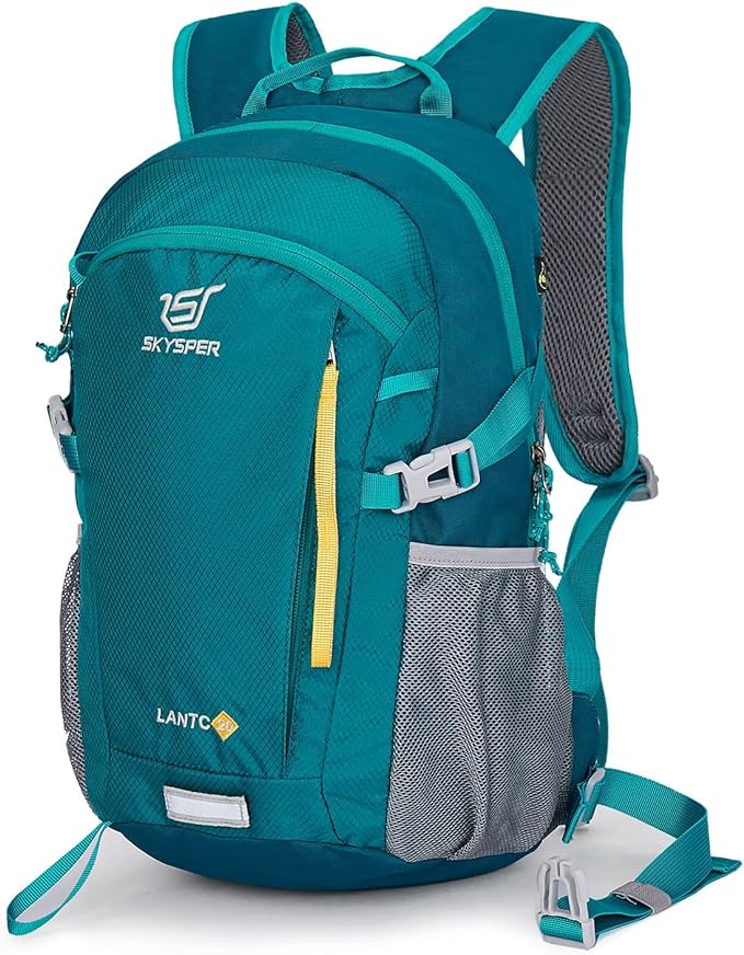 SKYSPER Small Hiking Backpack, 20L Lightweight Travel Backpacks Hiking Daypack for Women Men