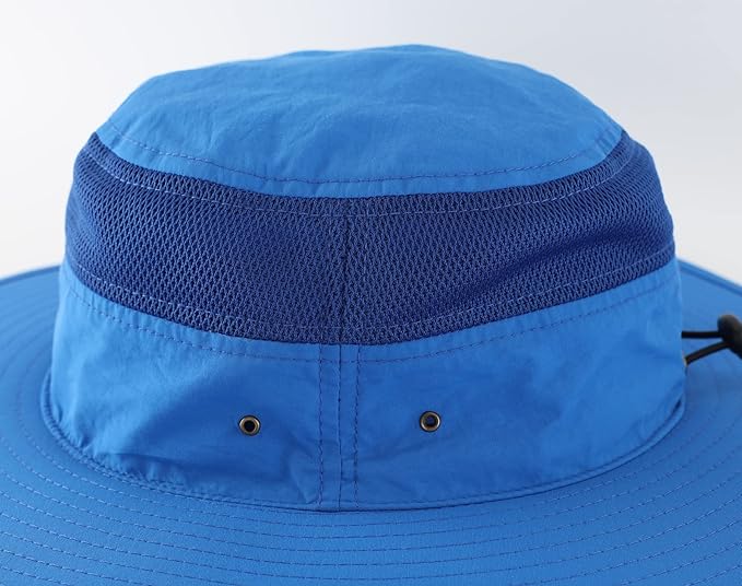 Home Prefer UPF 50+ Men's Sun Hat Wide Brim Bucket Hat UV Protection Hat for Mens Womens Beach Safari Gardening Golf Fishing