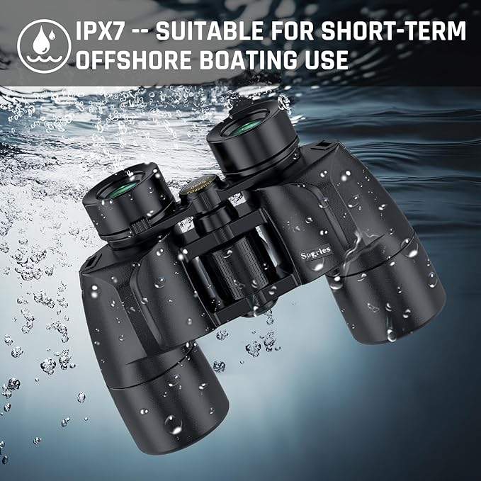 8x40 Binoculars for Adults - HD High Powered Binoculars for Bird Watching, IPX7 Waterproof Fogproof,Fully Multi-Coated BAK4 Prism Optics for Hunting,Travel