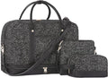Weekender Bag for Women Canvas Overnight Bag Large Travel Tote Bag Carry on Shoulder Duffle Bag With Shoe Compartment,Perfect for Travel/Daily Use/Birthday Gift …