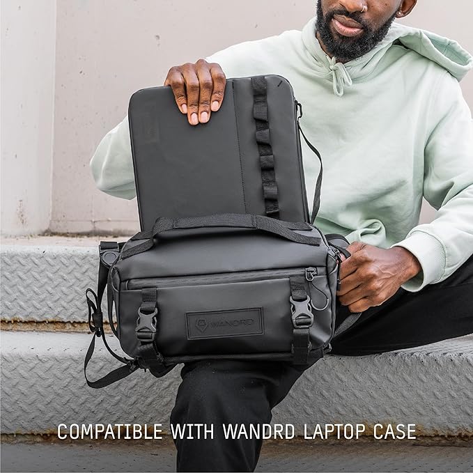 WANDRD ROGUE V1 9L Sling: Compact Camera Sling and Crossbody Bag with Fast Access, 3-Way Carry– Lightweight Everyday Bag Great for Travel, Photography, and Daily Use (Dallol Yellow)