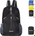 Ultralight 20L Foldable Backpack, Multi-Pocket Design, Compact to Palm-Sized, Ideal for Hiking, Travel & Daily Use