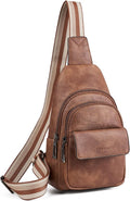 Sling Bag Crossbody Bags for Women Small Cross Body Bag Fanny Packs Chest Sling Purse for Daily Travel Leisure Sport