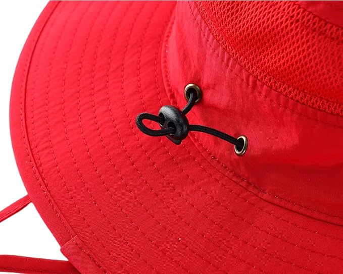 Home Prefer UPF 50+ Men's Sun Hat Wide Brim Bucket Hat UV Protection Hat for Mens Womens Beach Safari Gardening Golf Fishing