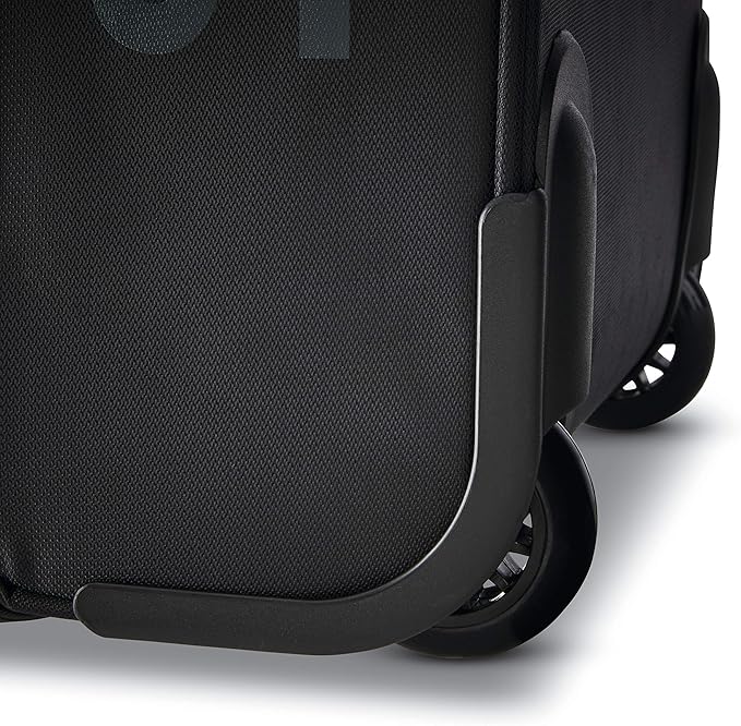 Samsonite Andante 2 Wheeled Duffel Bag – 32-Inch Durable Rolling Luggage with Inline Skate Wheels, Push-Button Handle & Spacious Compartments – Travel-Friendly and Lightweight - Riverrock/Black