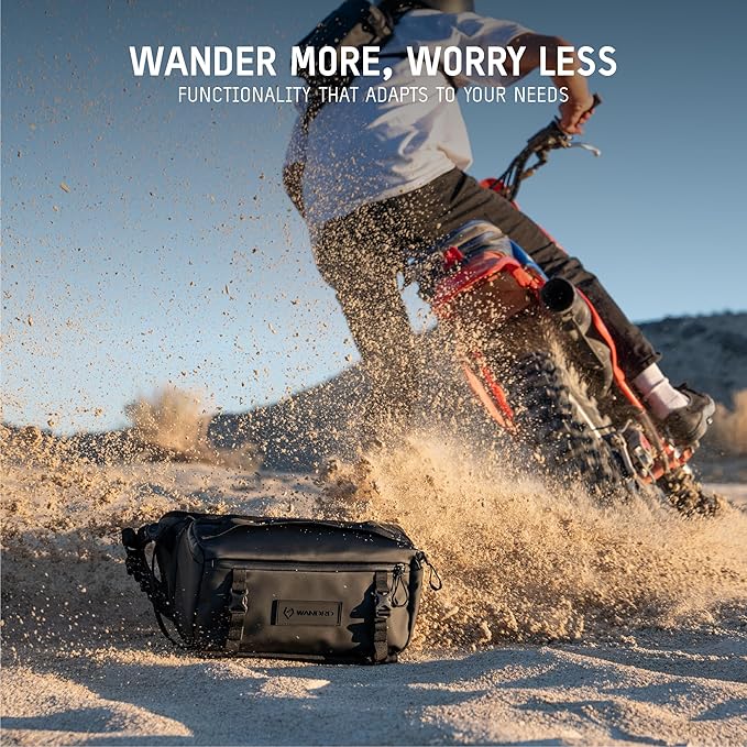WANDRD ROGUE V1 9L Sling: Compact Camera Sling and Crossbody Bag with Fast Access, 3-Way Carry– Lightweight Everyday Bag Great for Travel, Photography, and Daily Use (Dallol Yellow)