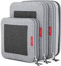 Compression Packing Cubes for Travel Organizers with Double Zipper, LeanTravel
