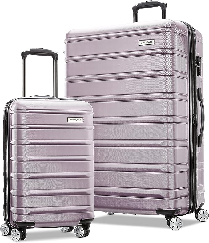 Samsonite Omni 2 Hardside Expandable Luggage with Spinner Wheels, ICY Lilac, 2-Piece Set (19/28)